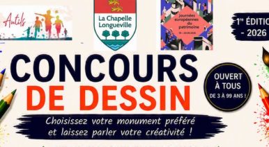 🎨 CONCOURS DE DESSIN – « Mon patrimoine, mon village »