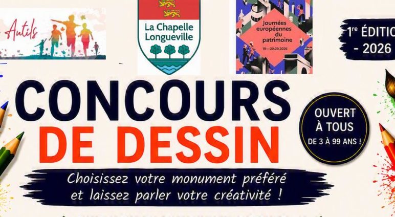 🎨 CONCOURS DE DESSIN – « Mon patrimoine, mon village »